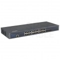 Switch 19" RACK 24x port RJ45 (Gigabit Ethernet 1000Mb/s) + 4x port SFP+ (10Gb/s), przełącznik zarządzalny L3 Extralink Chiron