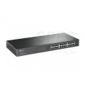 Switch 19" RACK 24x port RJ45 (Gigabit Ethernet 1000Mb/s) przełącznik niezarządzalny TP-Link TL-SG1024