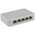 Switch Desktop 5x port RJ45 (Fast Ethernet 100Mb/s) przełącznik niezarządzalny TP-Link TL-SF1005D