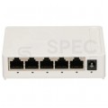 Switch Desktop 5x port RJ45 (Gigabit Ethernet 1000Mb/s) przełącznik niezarządzalny Extralink EON