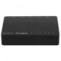 Switch Desktop 5x port RJ45 (Gigabit Ethernet 1000Mb/s) przełącznik niezarządzalny LANBERG DSP2-1005-12V