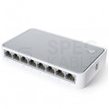 Switch Desktop 8x port RJ45 (Fast Ethernet 100Mb/s) przełącznik niezarządzalny TP-Link TL-SF1008D