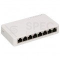 Switch desktop 8x port RJ45 (Gigabit Ethernet 1000Mb/s) przełącznik niezarządzalny Extralink ENYO