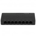 Switch Desktop 8x port RJ45 (Gigabit Ethernet 1000Mb/s) przełącznik niezarządzalny LANBERG DSP2-1008-12V
