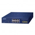Switch GS-2210-8T2S PLANET 8-portowy przełącznik 10/100/1000T + 2-portowy 1000-SFP Web Smart Ethernet