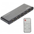Switch HDMI 2.0 Splitter 5x wejście / 1x wyjście 4K@60 Ultra HD DIGITUS DS-45317