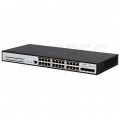 Switch PoE 19" RACK 24x port RJ45 (PoE+ Gigabit Ethernet 1000Mb/s) + 4x port SFP+ (10Gb/s) przełącznik zarządzalny L3 Extralink Chiron PRO