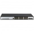 Switch PoE 19" RACK 24x port RJ45 (PoE+ Gigabit Ethernet 1000Mb/s) + 4x port SFP+ (10Gb/s) przełącznik zarządzalny L3 Extralink Chiron PRO