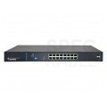 Switch PoE Desktop 18x port RJ45 (16x PoE+ Gigabit Ethernet 1000Mb/s i 2x SFP Uplink Gigabit Ethernet ) przełącznik niezarządzalny AVIZIO