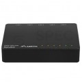 Switch PoE Desktop 5x port RJ45 (Gigabit Ethernet 1000Mb/s, w tym 4x PoE+ i 1x Uplink) przełącznik niezarządzalny LANBERG DSP3-1005-60W
