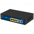 Switch PoE Desktop 6x port RJ45 (4x PoE+ Fast Ethernet 100Mb/s i 2x Uplink Fast Ethernet ) przełącznik niezarządzalny CAMVI