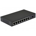 Switch PoE Desktop 8x port RJ45 (Fast Ethernet 100Mb/s, w tym 4x PoE+) przełącznik niezarządzalny TP-Link TL-SF1008P