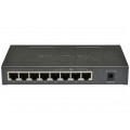 Switch PoE Desktop 8x port RJ45 (Gigabit Ethernet 1000Mb/s, w tym 4x PoE+) przełącznik niezarządzalny TP-Link TL-SG1008P