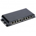 Switch PoE Desktop 8x port RJ45 (Gigabit Ethernet 1000Mb/s, w tym 7x PoE i 1x Uplink) przełącznik niezarządzalny Extralink Kratos