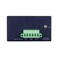 Switch PoE na szynę DIN TH35 5x port RJ45 (Fast Ethernet 100Mb/s, w tym 4x PoE+ i 1x Uplink) przełącznik niezarządzalny PLANET