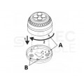 Sygnalizator akustyczno-optyczny LED SA-K7N/3m