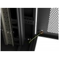 Szafa 19" stojąca 47U 800x1200mm czarna LCD LANBERG FLAT PACK