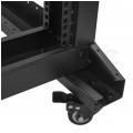 Szafa stojąca OPEN RACK 19" 32U 600x800mm Stojak do serwerów i magazynów energii Otwarta Czarna NEKU