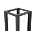 Szafa stojąca OPEN RACK 19" 42U 600x800mm do serwerów i magazynów energii otwarta czarna LANBERG