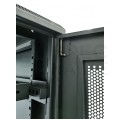 Szafa stojąca RACK 19" 42U 600x1000mm perforowana serwerowa czarna 800kg Q-LANTEC