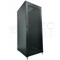 Szafa stojąca RACK 19" 42U 600x1000mm perforowana serwerowa czarna 800kg Q-LANTEC