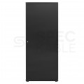 Szafa stojąca RACK 19" 42U 800x800mm drzwi szklane wyposażona czarna GT