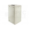 Szafa wisząca RACK 10" 12U 300mm drzwi szklane szara NEKU TS