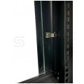 Szafa wisząca RACK 10" 6U 300mm drzwi szklane czarna NETRACK S-Line