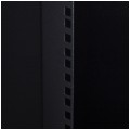 Szafa wisząca RACK 10" 6U 300mm drzwi szklane czarna Polska Szafa Rack
