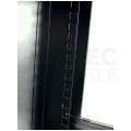 Szafa wisząca RACK 10" 9U 300mm drzwi szklane czarna NETRACK S-Line