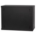 Szafa wisząca RACK 19" 3U typu skrzynka uniwersalna TPR 180mm czarna CATV