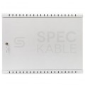 Szafa wisząca RACK 19" 3U typu skrzynka uniwersalna TPR 180mm szara CATV