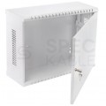 Szafa wisząca RACK 19" 3U typu skrzynka uniwersalna TPR 180mm szara CATV