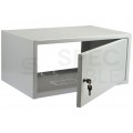 Szafa wisząca RACK 19" 4,5U 350mm drzwi pełne szara NEKU