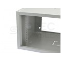 Szafa wisząca RACK 19" 4,5U 350mm drzwi pełne szara NEKU
