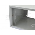 Szafa wisząca RACK 19" 4,5U 350mm drzwi szklane szara NEKU