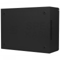 Szafa wisząca RACK 19" 4U+3U DIN typu skrzynka uniwersalna 540x200mm czarna CATV LANBERG