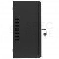 Szafa wisząca RACK 19" 4U+3U DIN typu skrzynka uniwersalna 540x200mm czarna CATV LANBERG