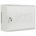 Szafa wisząca RACK 19" 4U+3U+ DIN typu skrzynka uniwersalna 540x200mm szara CATV LANBERG