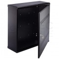 Szafa wisząca RACK 19" 4U+3U typu skrzynka uniwersalna TPR 180mm czarna CATV