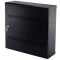 Szafa wisząca RACK 19" 4U+3U typu skrzynka uniwersalna TPR 180mm czarna CATV