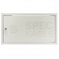Szafa wisząca RACK 19" 6U 350mm drzwi pełne szara NEKU
