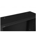 Szafa wisząca RACK 19" 6U+3U DIN typu skrzynka uniwersalna 540x200mm czarna CATV LANBERG