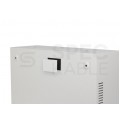 Szafa wisząca RACK 19" 6U+3U DIN typu skrzynka uniwersalna 540x200mm szara CATV LANBERG