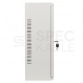 Szafa wisząca RACK 19" 6U+3U DIN typu skrzynka uniwersalna 540x200mm szara CATV LANBERG