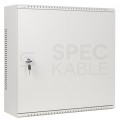 Szafa wisząca RACK 19" 6U+3U DIN typu skrzynka uniwersalna 540x200mm szara CATV LANBERG