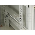 Szafa wisząca RACK 19" 6U 400mm drzwi szklane szara GT