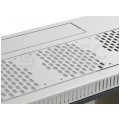 Szafa wisząca RACK 19" 9U 240mm drzwi szklane szara NEKU