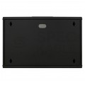 Szafa wisząca RACK 19" 9U 400mm drzwi szklane czarna SOHO-BOX MIRSAN