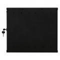 Szafa wisząca RACK 19" 9U 400mm drzwi szklane czarna SOHO-BOX MIRSAN